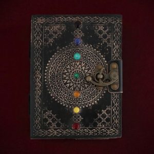 Mandala & Chakra Leather-bound Journal
