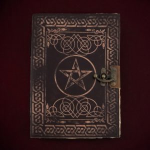 Pentacle Leather-bound Journal