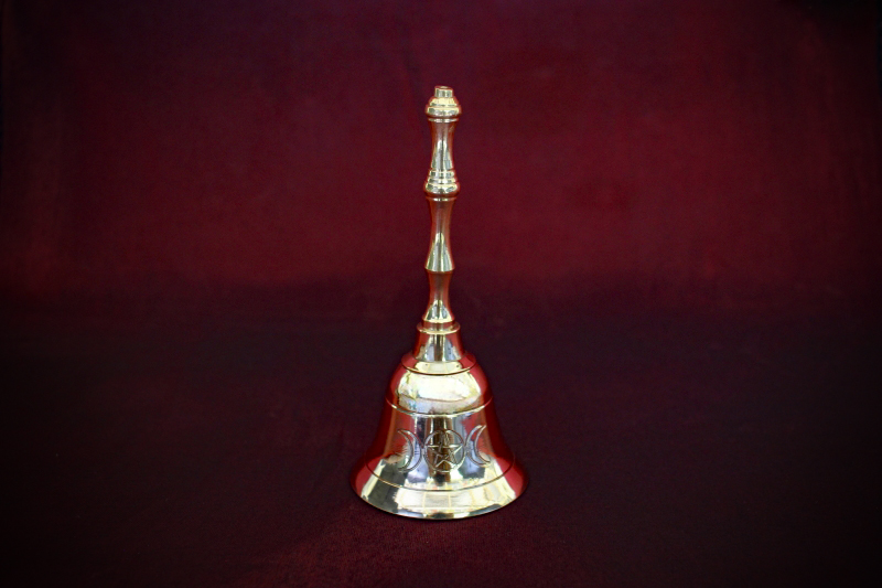 Altar_Bell+3moon+Pentacle_Brass #1.