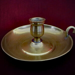 Vintage Candle Holder 'Squat Chamberstick'
