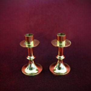 Vintage Candle Holders 'Shiny Tapersticks'