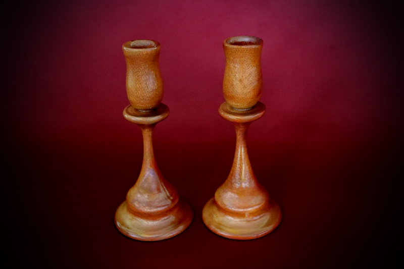 Altar_Candleholder-1-Pair-Wooden (2) #16.