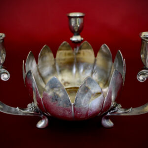 Vintage Candle Holder 'Trio Candlestick'