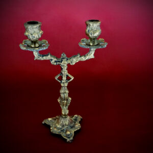 Vintage Candle Holder 'Goddess Candelabra'