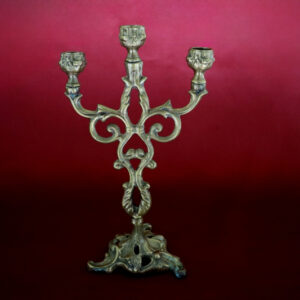 Vintage Candle Holder 'Triple-arm Candelabra'
