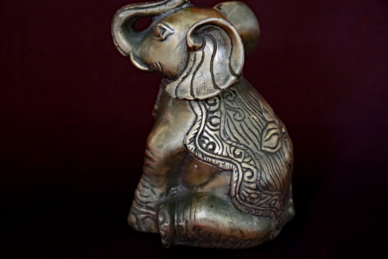 Altar_Candleholder-Elephant-Brass (1a) #28 (2)