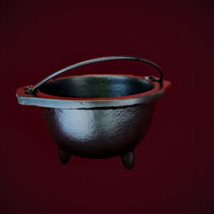 Miniature Cast Iron Cauldron
