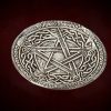 Altar_Incense_Metal_Pentacle-Plate_Silver_Dia10cm-web (3)