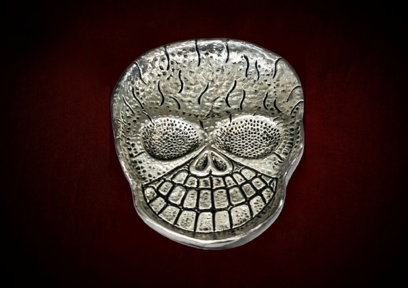 Altar_Incense_Metal_Skull_Silver_H12xW9cm-web (2)