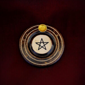 Pentacle Incense + Offering Plate