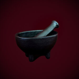 Cast Iron Mortar & Pestle