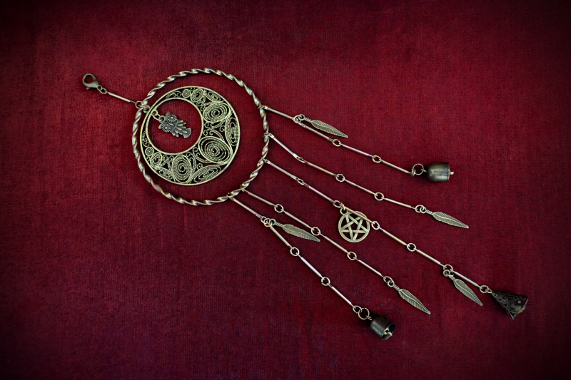 Altar_Witches-Bells_#6_Filigree-Hooped-Owl_Dia7.5cm (1).