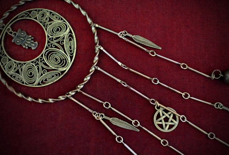 Altar_Witches-Bells_#6_Filigree-Hooped-Owl_Dia7.5cm (3).