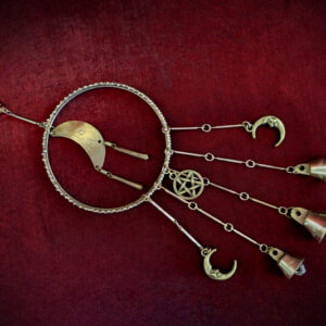 Crescent Moon Witch Bells