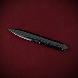 Athame Black Obsidian Twist