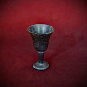 Vintage Miniature Jade Chalice