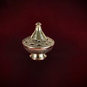 Ornate Brass Incense Burner