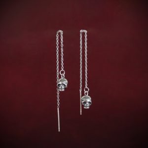 Skull Thread Earrings