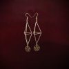 Jewellery_Earrings#05-Alloy-gold-Diamond-Frame+Pentacle-web (1)