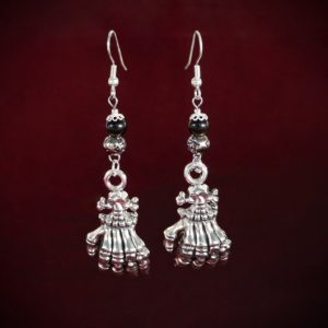 Skeleton Hand Earrings