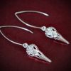 Jewellery_Earrings#11-S.Silver-Raven-Skull-Tibetian-Sil-web (5)