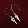Jewellery_Earrings#11-S.Silver-Raven-Skull-Tibetian-Sil-web (6)