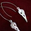 Jewellery_Earrings#11-S.Silver-Raven-Skull-Tibetian-Sil-web (7)