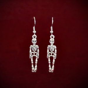 Human Skeleton Earrings