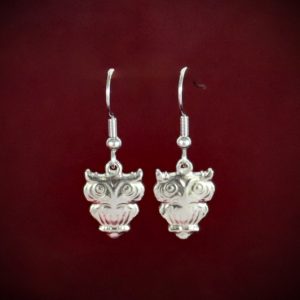 Perched Owl Earrings