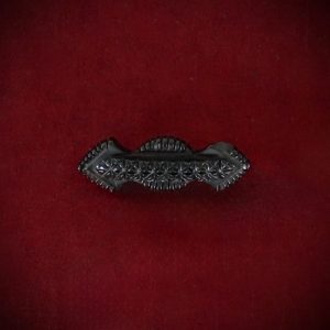 Jet Brooch ‘Argyle Design’