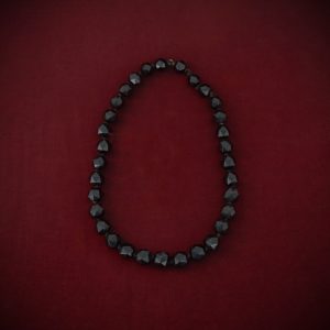 Whitby Jet Necklace ‘Faceted Beads’