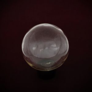 Antique 6" Glass Buoy ‘Clear’