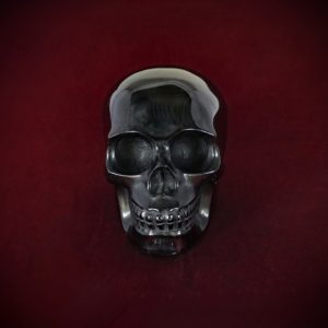 Black Obsidian Crystal Skull ‘Large’ 