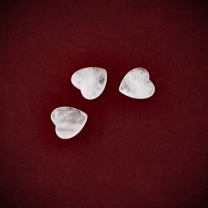 Clear Quartz Crystal Heart