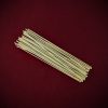 Dried Botanicals Wheatgrass Bare Stems—20 to 23cm lengths—displayed on a rich blood-red background by Gypsy Red Corpse.